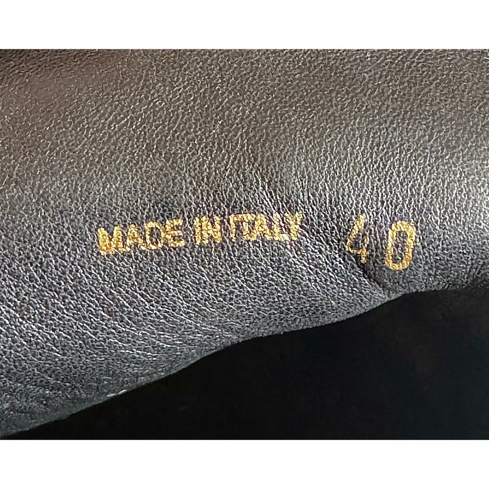 Prada Black Suede Open Toe Espadrille Slingback Wedges - Picture 5 of 5